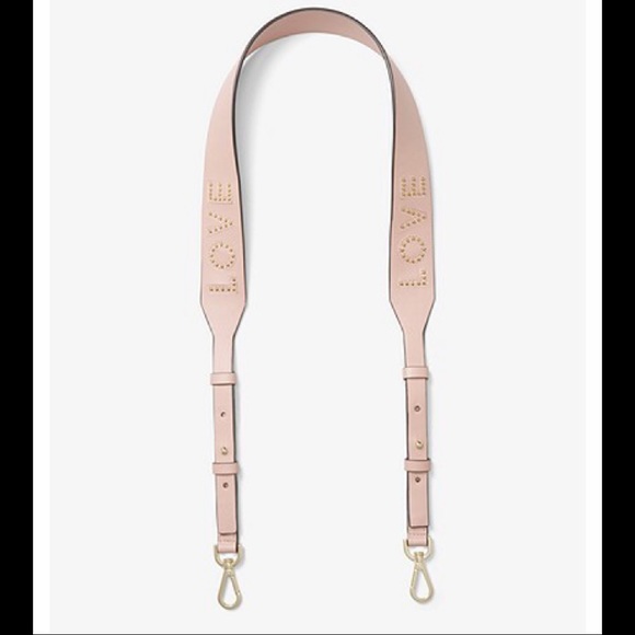 NWT MICHAEL KORS Studded Leather Shoulder Strap - Picture 6 of 7